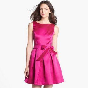 Nordstrom Isaac Mizrahi Mikado Fit & Flare Dress